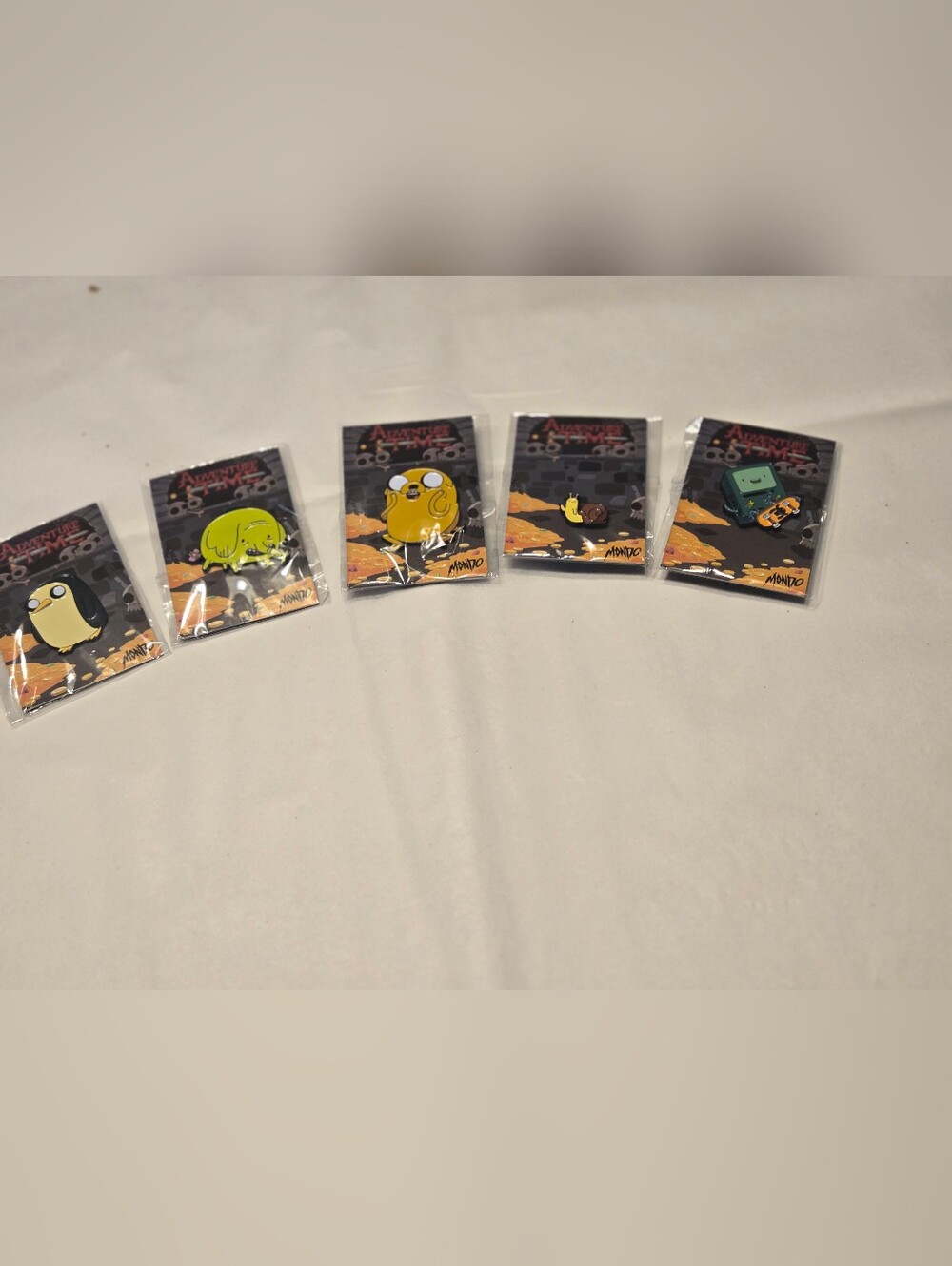 Mondo Adventure Time Set Of 5 Enamel Pins - HTF - Picture 4 of 11